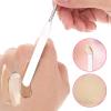 3 Pcs Makeup Spatula, Stainless Steel Cosmetic Spatula Double-Headed Makeup Spatulas for Mixing Foundation Cosmetics Professional Beginner view 4