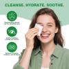 120PCS Tea Tree Oil Eyelid Wipes  Individually Wrapped Eye Lid Cleaning WipesSoothing For Sensitive Eyes, Stay Hydrated Lid Wipe view 2