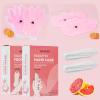 Paraffin Hand Mask & Paraffin Foot Mask, 1Pair Each, Moisturizing Gloves Soften Your Hands and feet in 10-Minute Hydration Softening (Red) view 1