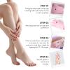 Paraffin Hand Mask & Paraffin Foot Mask, 1Pair Each, Moisturizing Gloves Soften Your Hands and feet in 10-Minute Hydration Softening (Red) view 3