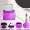 Adornori Pink Travel Toiletry Bag for Men and Women, Large Hanging Makeup Bag Organizer Toiletries Bag for Travel, Cosmetic Bag with Handle view 3