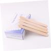 Garneck 200Pcs Wax Applicators Portable Wax Sticks for Hair Removal Body Care Multi Function Spatulas for Lotion Application Flexible Easy to Use view 2