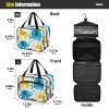 miaozhen Trendy Polka Dot Animal Elephant Giraffe hanging makeup bag for travel with hook, designer cute for dad maleta para maquillaje L view 3