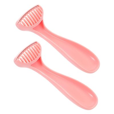 IWOWHERO 2pcs Women's Hair Removal Knife for Bikini Line Painless Razor for Private Area Facial Hair Shaver Compact Trimmer for Legs Underarms