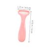 IWOWHERO 2pcs Women's Hair Removal Knife for Bikini Line Painless Razor for Private Area Facial Hair Shaver Compact Trimmer for Legs Underarms view 2