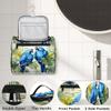 Adornori Tropical Parrot Travel Toiletry Bag for Men and Women, Large Hanging Makeup Bag Organizer Toiletries Bag for Travel, Cosmetic Bag with Handle view 3