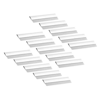 PartyKindom 100pcs Eyebrow Shaping Razors Single Blade Eyebrow Trimmers for Women Precision Makeup Tool for Grooming and Facial Hair Removal