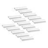 PartyKindom 100pcs Eyebrow Shaping Razors Single Blade Eyebrow Trimmers for Women Precision Makeup Tool for Grooming and Facial Hair Removal view 1