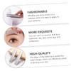 PartyKindom 100pcs Eyebrow Shaping Razors Single Blade Eyebrow Trimmers for Women Precision Makeup Tool for Grooming and Facial Hair Removal view 4