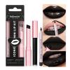 3PCS Black Lip Liner and Lipstick Set  Bold Matte Lipstick, Precision Liner & High-Shine Gloss for Gothic, Halloween, Cosplay & Editorial Looks  Long-Lasting, Smudge-Proof Lip Makeup Kit (Black) view 1