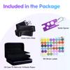 Essential Oil Carrying Case for 70&41 Pieces 5/10/15/20ml Roller Bottles with Free Writable Labels Opener, Oils Premium Aromatherapy Hard Travel Storage Organizer Bag (70 Bottles) view 3