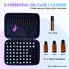 Essential Oil Carrying Case for 70&41 Pieces 5/10/15/20ml Roller Bottles with Free Writable Labels Opener, Oils Premium Aromatherapy Hard Travel Storage Organizer Bag (70 Bottles) view 4