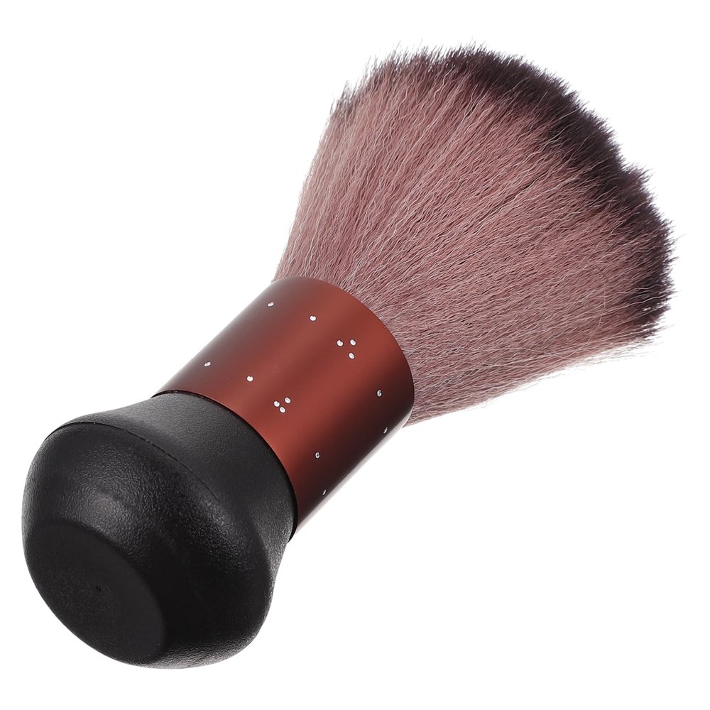 ARTSEWPLY Barber Neck Cleaning Brush 1 Fan Shaped Hair Duster for Men Professional Hairdressing Tool for Salon and Home Use for Shaving and Hair Cutting