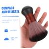 ARTSEWPLY Barber Neck Cleaning Brush 1 Fan Shaped Hair Duster for Men Professional Hairdressing Tool for Salon and Home Use for Shaving and Hair Cutting view 3