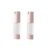 DECORNIJIA 15ml Pink Vacuum Lotion Dispenser Bottle 2pcs Press Pump Bottles for Makeup Travel Size Cosmetic Containers view 1