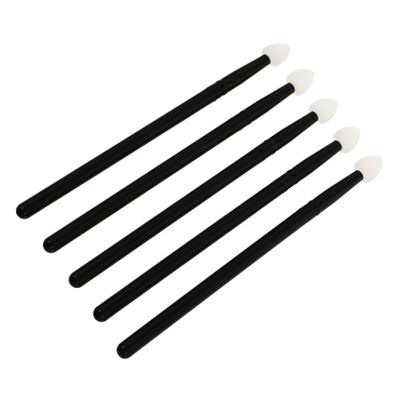 ARTSEWPLY 5PCS Silicone Eyeshadow Makeup Brushes Set Reusable Eye Cosmetic Tools for Women Easy to Clean Multi-functional Suitable for Skin Types