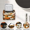 Adornori Pumpkin Fall Travel Toiletry Bag for Men and Women, Large Hanging Makeup Bag Organizer Toiletries Bag for Travel, Cosmetic Bag with Handle view 3
