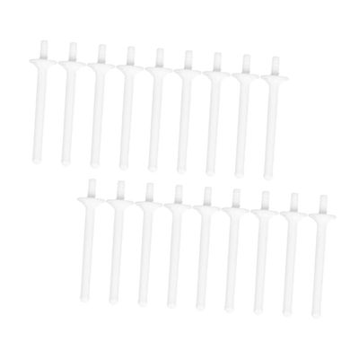 DECORNIJIA 60pcs Nose Wax Kit Spatulas Applicators Hair Removal Wax Sticks for Nostril Eyebrows Bikini Areas