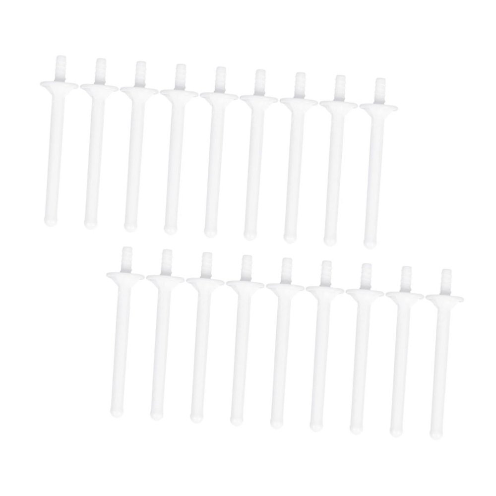 DECORNIJIA 60pcs Nose Wax Kit Spatulas Applicators Hair Removal Wax Sticks for Nostril Eyebrows Bikini Areas