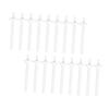 DECORNIJIA 60pcs Nose Wax Kit Spatulas Applicators Hair Removal Wax Sticks for Nostril Eyebrows Bikini Areas view 1