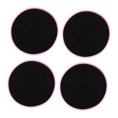 DONFAMDS 4pcs Makeup Brush Cleaning Sponge Safe Healthful Eye Shadow Brush Cleaning Box