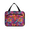 miaozhen Coneflower Genesis Colorful hanging shave kit with hook, designer portable for essentials for women bolsas para maquillaje de mujer L view 1