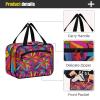 miaozhen Coneflower Genesis Colorful hanging shave kit with hook, designer portable for essentials for women bolsas para maquillaje de mujer L view 4