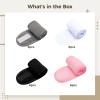 24 Pack Adjustable Spa Hair Bands With Closure, Stretchy Makeup Headbands For Skincare, Yoga, And Fitness view 4