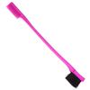 DEARMAMY 3pcs Double-head Eyebrow Brush Comb Grooming Tool for Women Girls Eyebrow Brush Comb Rosy view 1