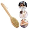 ARTSEWPLY Bristle Bath Brush Handle for Back Scrubbing Exfoliation Ergonomic for Daily Shower Use Back Scrubber for view 4