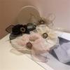 MDHCOP Hair Ties,Scrunchies, Hair Ornaments Sweet Yarn Diamond Buckle Hair Rubber Band Hair Rope Headdress view 4