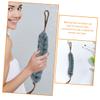 4Pcs Stretchable Back Scrubbers for Shower - Exfoliating Body Scrubber with Mesh for Deep Cleansing, 22 in (Green) view 3