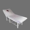 Grey,80 * 190cm R,6Cm Thicken Memory Foam Mattress Topper for Massage Table with Hole Portable Foldable Massage Lash Bed Mattress Cushion for Home Salon Spa Bed Tattoo Table view 2