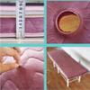 Pink,80 * 190cm T,6Cm Thicken Memory Foam Mattress Topper for Massage Table with Hole Portable Foldable Massage Lash Bed Mattress Cushion for Home Salon Spa Bed Tattoo Table view 3