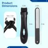 0.6 Wide Jaw Stainless Steel Nail Clipper For Thick Nails, Heavy Duty Toenail Cutter With Nail File, Large Trimmer For Men And Women In Tin Box view 4