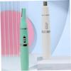 ARTSEWPLY 1set Electric Eyebrow Trimmer and Facial Hair Remover Multifunctional Precision Razor for Eyebrows Nose and Facial Hair Blade Portable Design Suitable for Women and Men view 3