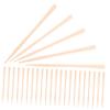 ELAYARD 100 Pcs Wax Applicators for Hair Removal Irregular Wooden Wax Sticks Disposable Body Waxing Rods for Women for Spa and Home Use view 1