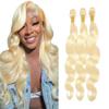Nuailisex #613 LightBlonde BodyWave 3Pack Hair Bundles, 16/18/20 Inch view 1