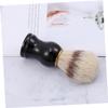 DEARMAMY 1pc Men's Shaving Brush for Beard Care Comfortable Handle for Daily Grooming Essential Tool for Professionals and Home Use for view 3