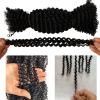 Springy Afro Twist Human Pre Separated Bulk Hair Extensions Mini Kinky Curly Twist With Extensions Crochet Braids Bundles Marley Twists Braiding Hair for Women 20 Inch 300g view 4