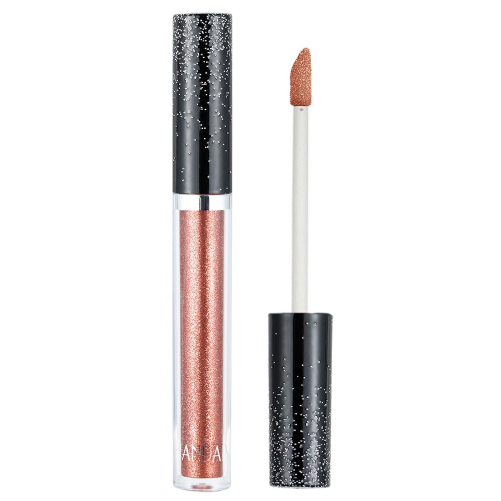 CoteMara Liquid Eyeshadows, Long-lasting Liquid Glitter-Eyeshadows Colorful Eye Shadows for Eye-Makeup (Rose Gold)