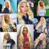 12 14 16 Inch Color 613 Human Hair Blonde Bundles Honey Blonde Body Wave Human Hair Wet And Wavy Brazilian Hair Weave Bundles Unprocessed Hair Extension view 2