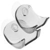 DECOMELODY 2Pcs Suction Cup Razor Holder for Bathroom Space Saving Shaver Rack Ventilated Razor Stand for Shower Keep Razors Dry Clean for Home Salon Use view 1