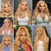 8 10 12 Inch Color 27 Human Hair Bundles Honey Blonde Bundles Body Wave Human Hair Double Weft Wet And Wavy Bundle Hair For Black Women view 3