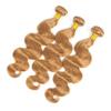 8 10 12 Inch Color 27 Human Hair Bundles Honey Blonde Bundles Body Wave Human Hair Double Weft Wet And Wavy Bundle Hair For Black Women view 4