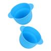 ARTSEWPLY 2pcs Silicone Bowl Liner for Wax Warmer Hair Removal Wax Pot Replacement Reusable Easy to Clean view 1