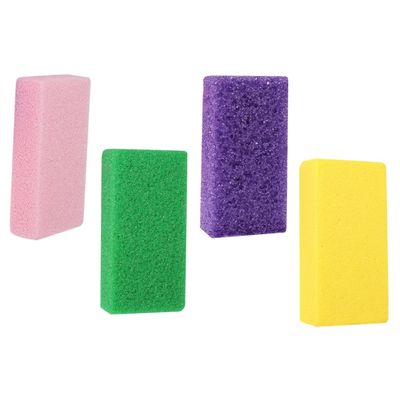 ARTSEWPLY 4pcs Foot Care File Tool Pumice Stone Foot Grinder Pedicure Exfoliating Trimmer