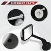 Sterlix Chrome Hood Mirror for Kenworth T680 2022 2023 2024 Replacement Passenger Right Side OE Kenworth T680 Mirror Accessories view 2