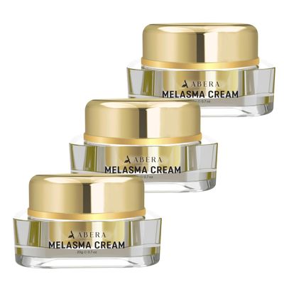 ABERA Melasma Cream (Premium Version) - Dark Spot Corrector, Melasma, Freckle, Sun Spot, Age Spot Remover Advanced Formula for Women and Men (set 3)