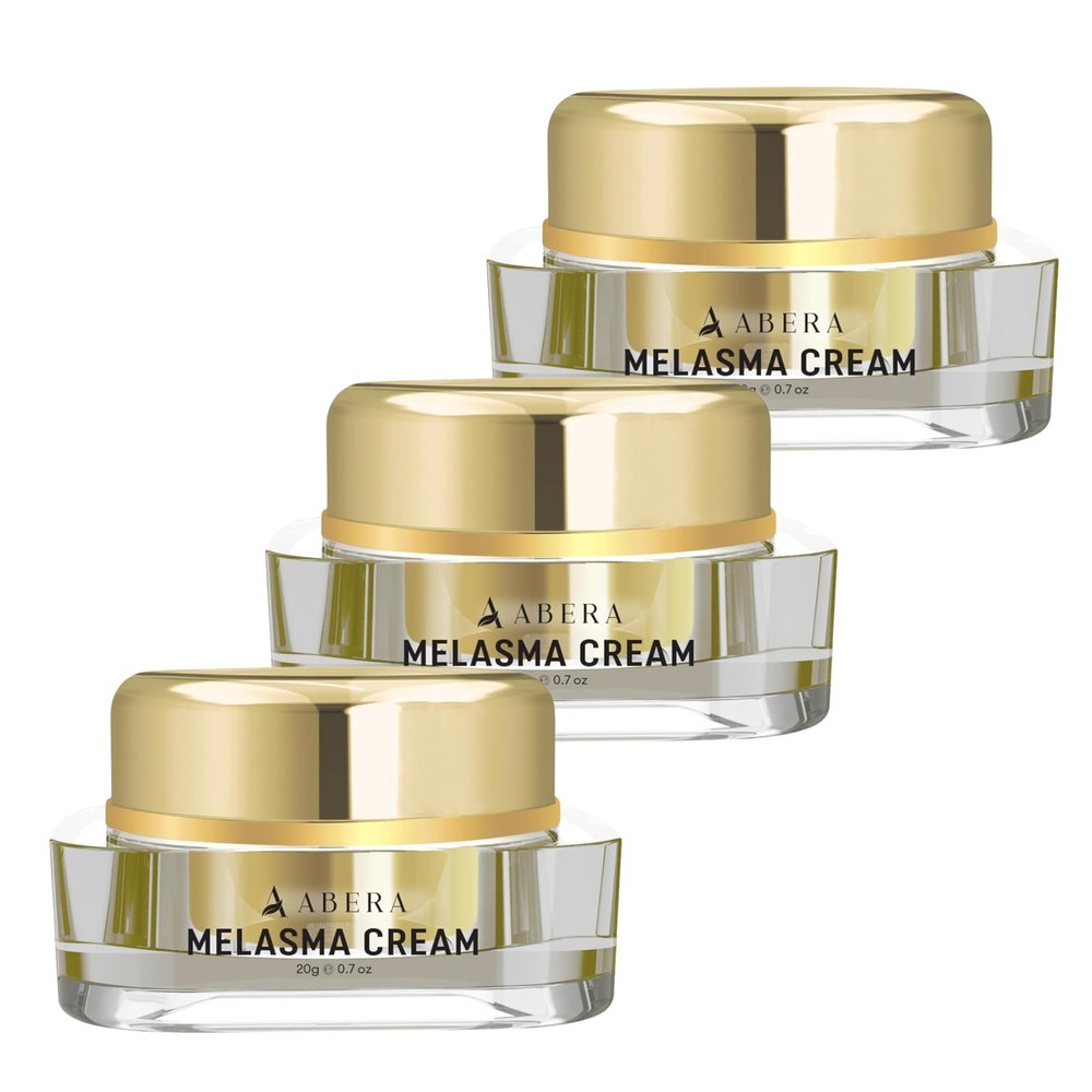 ABERA Melasma Cream (Premium Version) - Dark Spot Corrector, Melasma, Freckle, Sun Spot, Age Spot Remover Advanced Formula for Women and Men (set 3)
